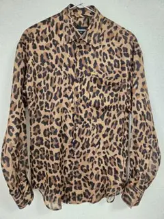 未使用品【DSQUARED2/ LEOPARD BLOUSE】