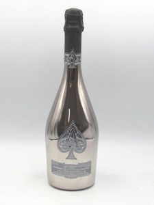 ■未開栓 ARMAND DE BRIGNAC アルマンド ブリニャック ブラン ド ノワール ブラック 750ml 12.5% シャンパン 3,535 APRIL 2019 シルバー系