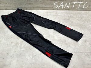 ☆ SANTIC RACER TIGHT POWER-DRY SIZE:M サンティック レーサータイツ 裏起毛 ロード ミニベロ クロス ピスト MTB 同梱発送承り中! Y-209