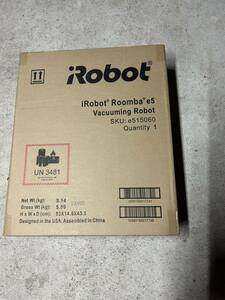未開封・未使用品【iRobot/アイロボット】Roomba/ルンバ e5 e515060 お掃除ロボット5年保証あり