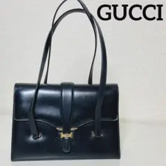 希少！OLD GUCCI ヴィンテージ　チャーム付き　ハンドバッグ