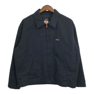 Dickies ディッキーズ 中綿 ワークジャケット ブラック (メンズ L) 中古 古着 R0261