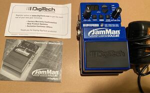 Digitech デジテックStereo looper/phrase samplerJamMan Solo XTステレオルーパー/フレーズサンプラー、美品