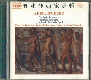 輸入CD Saranceva(P), Yablonsky / Russian.po Ifukube Akira, Sinfonia Tapkaara 8557587J NAXOS /00110