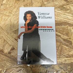 テ HIPHOP,R&B VANESSA WILLIAMS - WHERE DO WE GO FROM HERE シングル TAPE 中古品