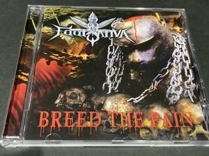 ニュージーランド産メロディック・デスメタル 8 Foot Sativa / Breed the Pain 輸入盤CD 高品質メロデス