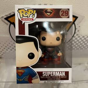 廃盤レアFUNKO POP! DC マンオブスティール　スーパーマン