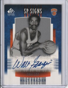 【WALT FRAZIER】2004-05 UPPER DECK SP SIGNATRE EDITION 直筆サインカード 065/100