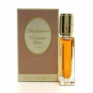 DIOR クリスチャン ディオール ディオリッシモ パルファム 7.5ml ☆残量ほぼいっぱい　送料220円