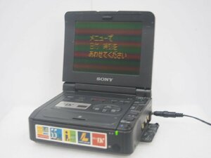 ☆【1R1115-18】 SONY ソニー デジタルビデオカセットレコーダー ビデオウォークマン ミニDV GV-D900 ジャンク