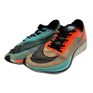 J453 NIKE ZOOMX VAPORFLY NEXT％ HKNE スニーカー 約 23.5cm ブルー オレンジ ブラック