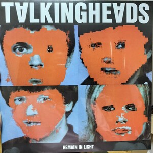 新品トーキングヘッズ Remain in Light Talking Heads LP レコード brian eno david byrne