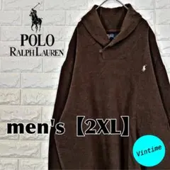 V529【Polo by Ralph Lauren】二ットセーター【XXL】