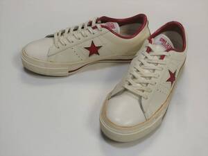 CONVERSE コンバース ONE STAR ワンスター ホワイト×レッド 白赤 51/2/検ジャックスター