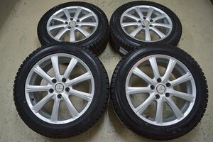 【新品】215/55R17 215/55-17 トーヨー オブザーブ ガリット ギズ 22年製【中古】17インチ AIRBERG 9S 5H114.3 7J+48 冬用 ヤリスクロス