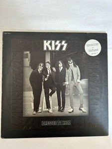 ■USオリジ■KISS-キッス/DRESSED TO KILL 1975年 米CASABLANCA エンボスジャケ＋HYPEステッカー！