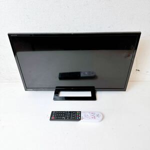 242＊中古 TOSHIBA REGZA 24S22 24インチ 液晶テレビ 2019年製 東芝 リモコン付き 動作確認済み＊