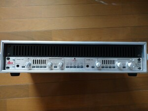 dbx 386 Dual Vacuum Tube Amplifier ① 真空管 デュアル マイク プリアンプ 2チャンネル 2Uラック付　