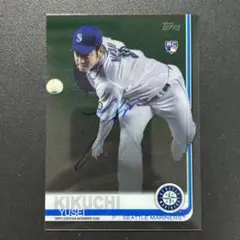 菊池雄星 2019 Topps Clear ルーキー 直書サインカード