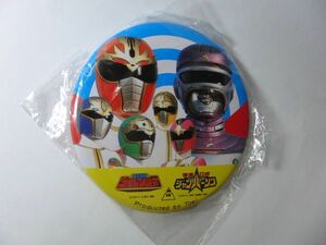 新品 五星戦隊ダイレンジャー　特捜ロボ　ジャンパーソン 缶バッジ　7・5㎝　バッチ 当時物　特撮