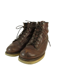 レッドウィング REDWING ラインマンブーツ ブライアー ハイカット ブーツ 2906 サイズ9 1/2 ブラウン QQQ メンズ