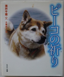 濱井千恵・文、久条めぐ・絵。ピーコの祈り。２０００年９月１日発行。定価・１０００円。エフェー出版。