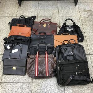 1円スタート 売切 ビジネスバッグ バリー BALLY ランバン LANVIN トゥミ TUMI ポーター PORTER アテストーニ testoni 13点 ブリーフケース