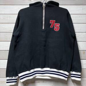 SIZE L GOODENOUGH 75 GDEH BLACK ZIP HOODIE GE グッドイナフ ブラック ジップ フーディー パーカー