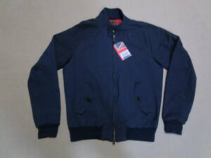 超特価!英国製!良好即決!BARACUTA バラクータ G9 メンズ スイングトップ ハリントンジャケット ブルゾン NAVY 紺 size 38