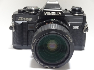 ■MINOLTA ミノルタ X-700 ボディ & MDズーム35－70mm　F3.5 フイルムカメラ　 ジャンク品