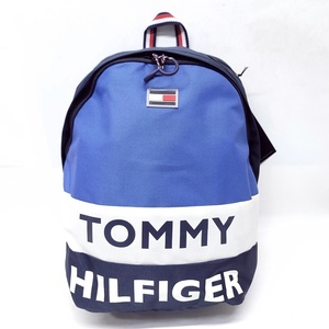 WB411 TOMMY HILFIGER トミーヒルフィガー ACE BACKPACK バックパック リュック TC980AE9 ネイビー ホワイト ロイヤル 男女兼用 /40