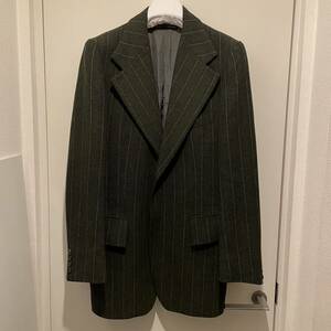 60s 70s Pierre Cardin Boutique ツィードブレザー ワイドラペル ジャケット フランス製 ヴィンテージ ピエールカルダン