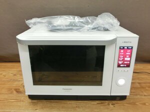 【HR-6949】美品 電子レンジ　オーブンレンジ　ビストロ　Bistro Panasonic　NE-BS656 通電OK 白/ホワイト 2019年 東京引取可【千円市場】