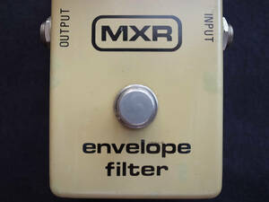 1980年 envelope filter MXR Block Logo Script Back エンベロープフィルター オートワウ ブロックロゴ スクリプトバック