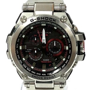 仙71【訳あり】CASIO G-SHOCK MTG-S1000D 腕時計 電波ソーラー デイト クロノグラフ カシオ Gショック メンズ ブラック文字盤