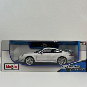 Maisto Special Edition 1/18 Porsche 911 GT3 RS 4.0 マイスト ポルシェ 997 ホワイト ミニカー モデルカー スペシャルエディション