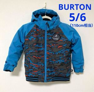 【110cm相当】BURTON キッズ スノーボードウエア 5/6