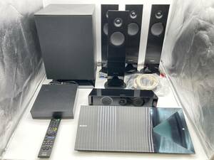 【動作確認済】SONY　ソニー　ホームシアターシステム　ブルーレイ　DVD　TA-SA300WR　HBD-N1B　スピーカー　音響機器　2015年製　2014年製