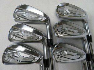 【中古 良品】ダンロップ　2022年発売　ＳＲＩＸＯＮ　ＺＸ５　ＭＫ２　アイアン　６本（５～P）　R300　DynamicGold 85[メーカーカスタム]