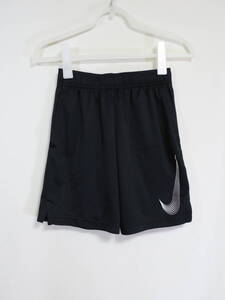 ナイキ NIKE ハーフ パンツ ジュニアM 140-150cm サッカー フットサル ショーツ 短パン キッズ 子供 黒 ブラック