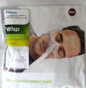 ☆送料無料☆新品未開封☆MWサイズ　WISP　ウィスプ　マスク　CPAP シーパップ　フィリップス 　PHILIPS　