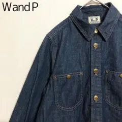 濃紺　MADE FOR WandP　デニム　ジーンズ　コート　ワークジャケット