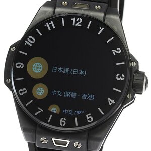 ウブロ HUBLOT 440.CI.1100.RX ビッグバン e スマートウォッチ クォーツ メンズ 良品 箱・保証書付き_801271