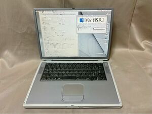 Apple Powerbook G4 400Mhz(M5884)チタニウム