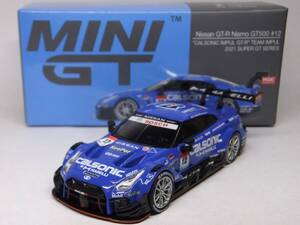 MINI GT★ニッサン GT-R NISMO GT500 SUPER GT 2021シリーズ #12 Team CALSONIC Impul MGT00636-L Nissan スーパーGT ニスモ 1/64 TSM 日本