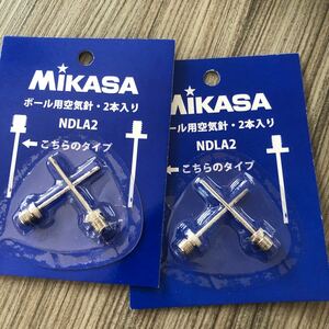 ミカサ(MIKASA) 空気注入針米国タイプ 2本セット NDLA2 4本