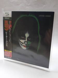 KISS／PETER CRISS／キッス／ピーター・クリス／国内盤SHM-CD／帯付／紙ジャケット仕様／1978年発表／1stソロ・アルバム／初回生産限定