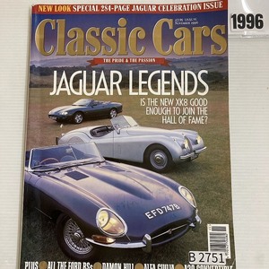 B2751　1996「CLASSIC CARS」クラシックカー 英国 旧車雑誌 ビンテージカー 英国車 ヴィンテージ 自動車