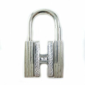 美品◎HERMES エルメス カデナ トゥアレグ SV925 キーリング／チャーム シルバー 重量28.2g レディース