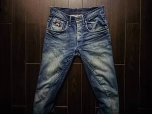 G-STAR RAW♪BREAKER PANT SEC♪ジースター♪立体裁断♪ストレッチ♪希少♪W29 L34♪50263 2117 584